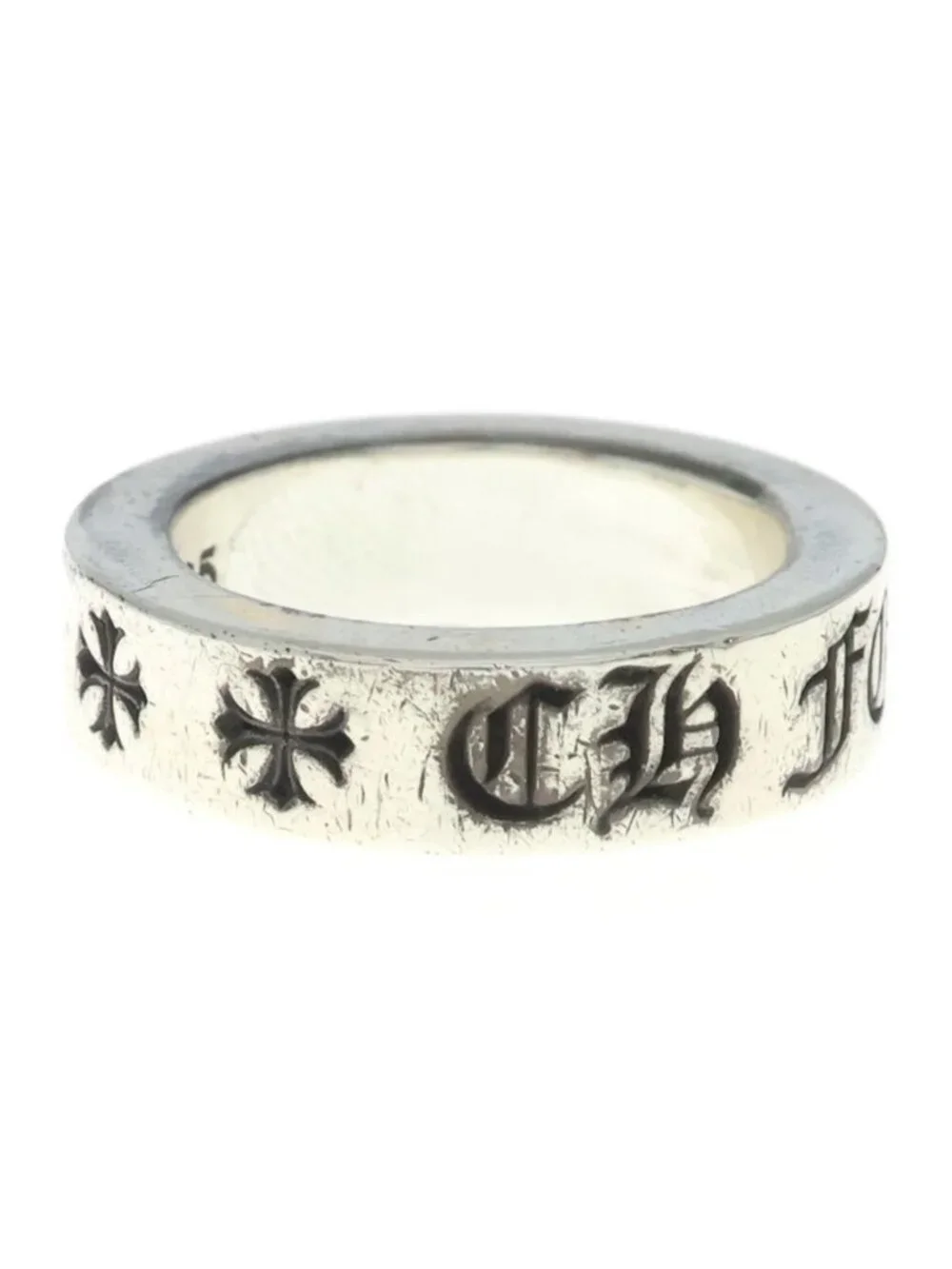 Chrome Hearts Spacer Forever Ring Silver